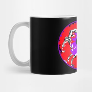 Weird Demon Girl Red Mug